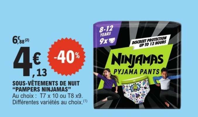 Pampers Ninjamas