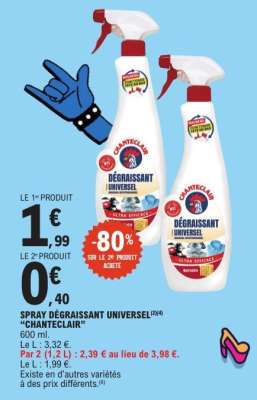 SPRAY DÉGRAISSANT UNIVERSEL "CHANTECLAIR"