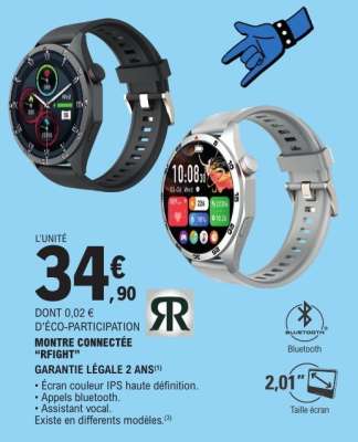 Montre connectée "RFIGHT"