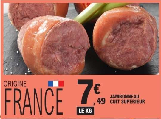 Jambonneau Cuit Superieur