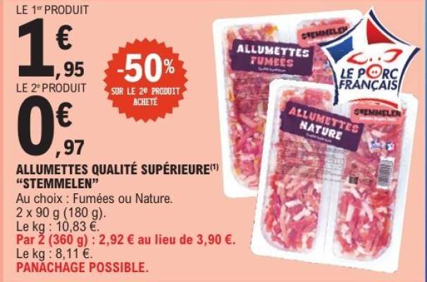 ALLUMETTES QUALITÉ SUPÉRIEURE "STEMMELEN"