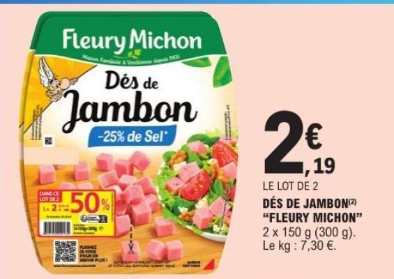 Des De Jambon Fleury Michon
