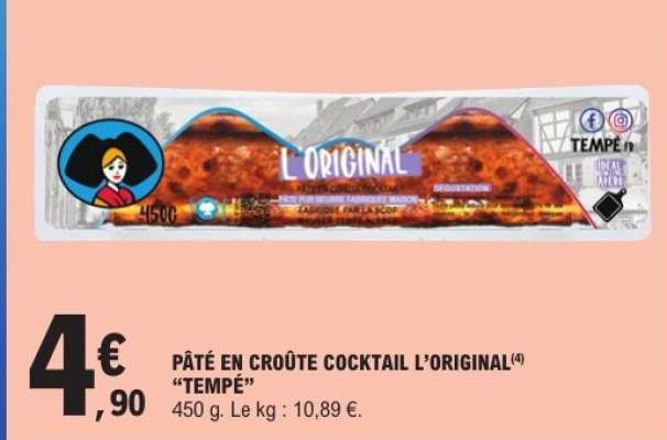 PÂTÉ EN CROÛTE COCKTAIL “L’ORIGINAL”