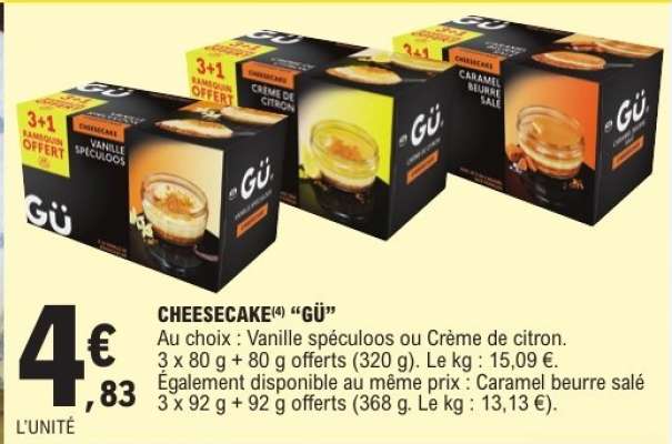 Cheesecake GÜ
