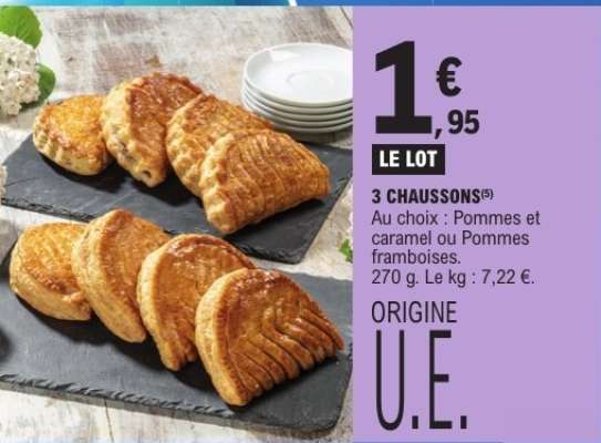3 CHAUSSONS