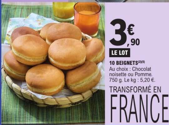 10 beignets
