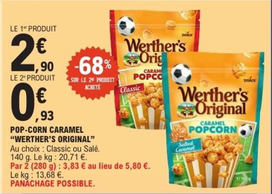 POP-CORN CARAMEL “WERTHER’S ORIGINAL”