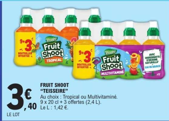 FRUIT SHOOT “TEISSEIRE”