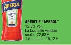 APÉRITIF Apérol