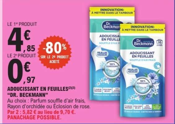 ADOUCISSANT EN FEUILLES "DR. BECKMANN"