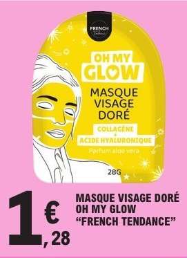 MASQUE VISAGE DORÉ OH MY GLOW “FRENCH TENDANCE”