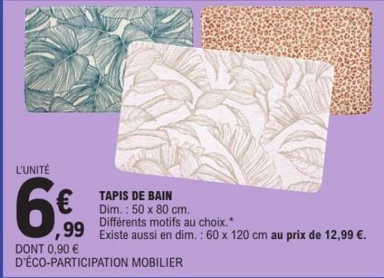 Tapis de bain