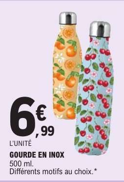 GOURDE EN INOX