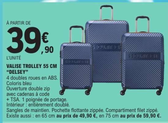 Valise Trolley 55 cm Delsey