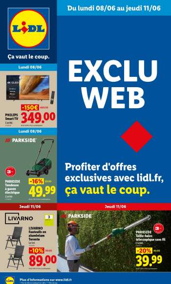 thumbnail - Catalogue Lidl - Les Exclus Web de la semaine