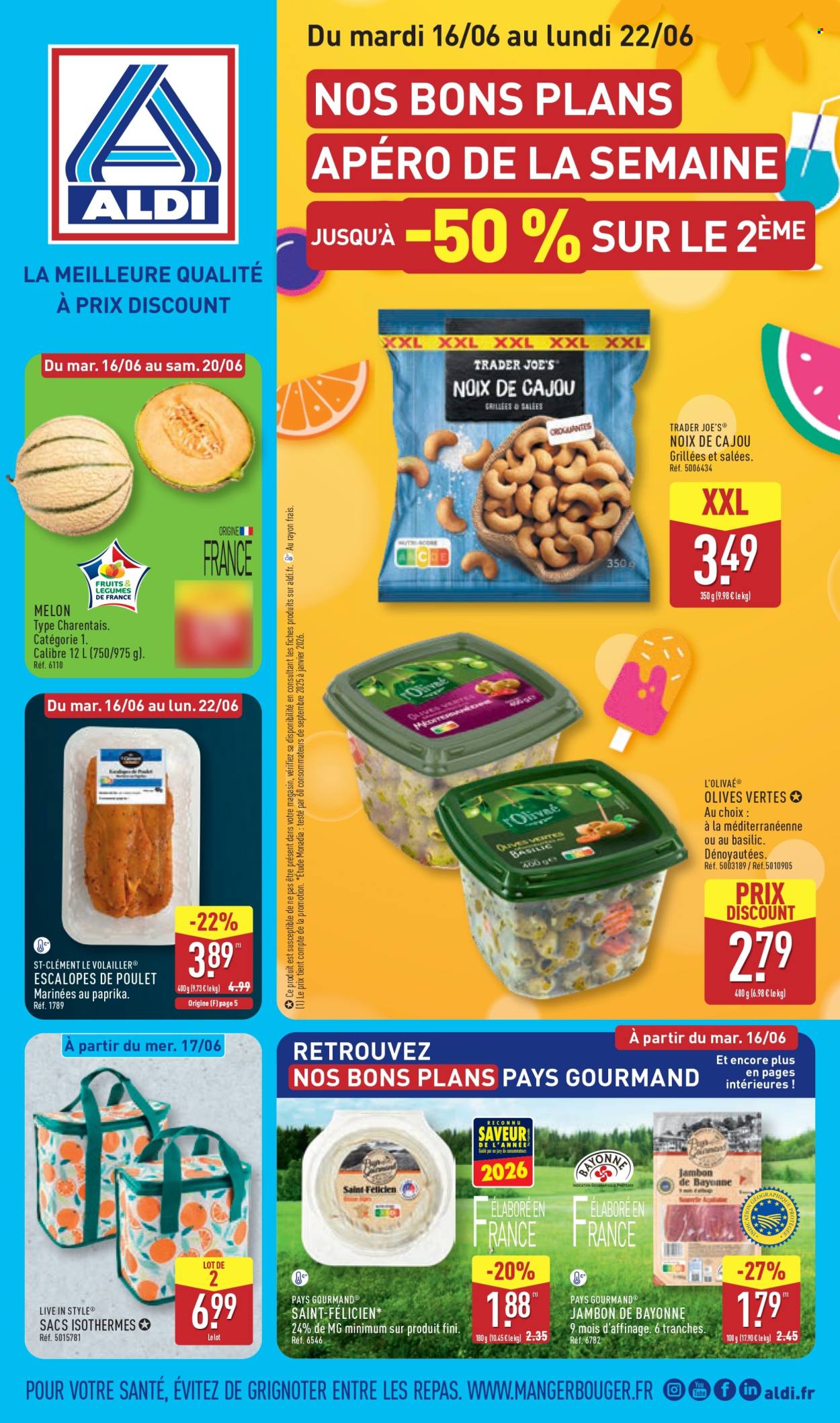 Catalogue ALDI - 16/06/2026 - 22/06/2026. Page 1