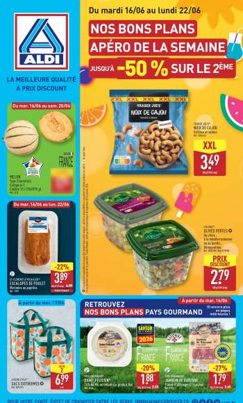Catalogue ALDI - 16/06/2026 - 22/06/2026.