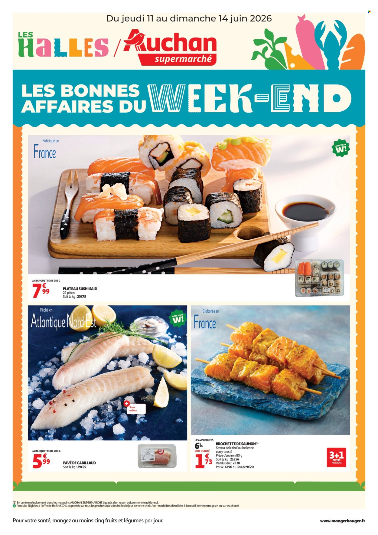 Catalogue Auchan - 11/06/2026 - 14/06/2026. Page 1