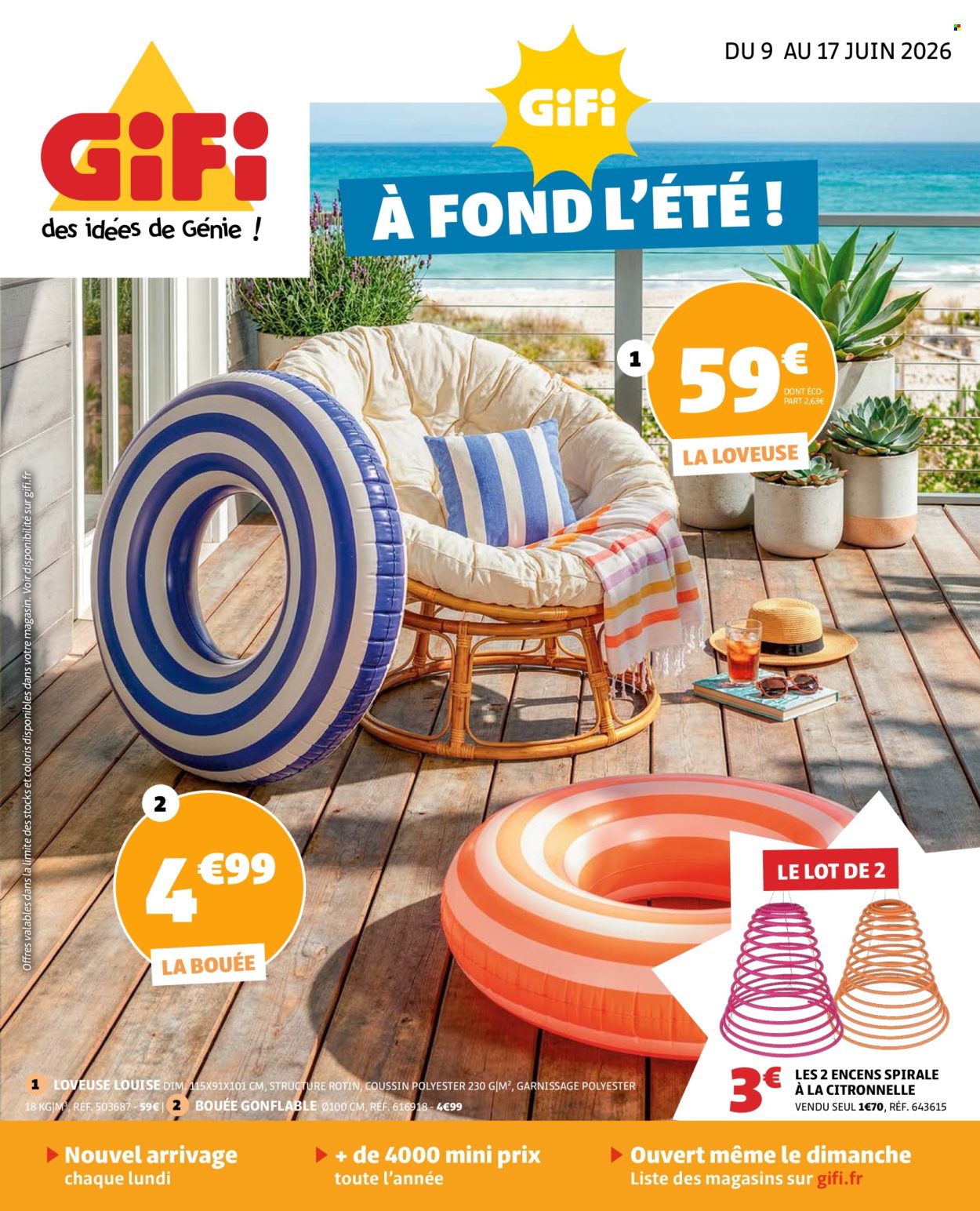 Catalogue GiFi - 09/06/2026 - 17/06/2026. Page 1