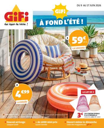 Catalogue GiFi - 09/06/2026 - 17/06/2026.