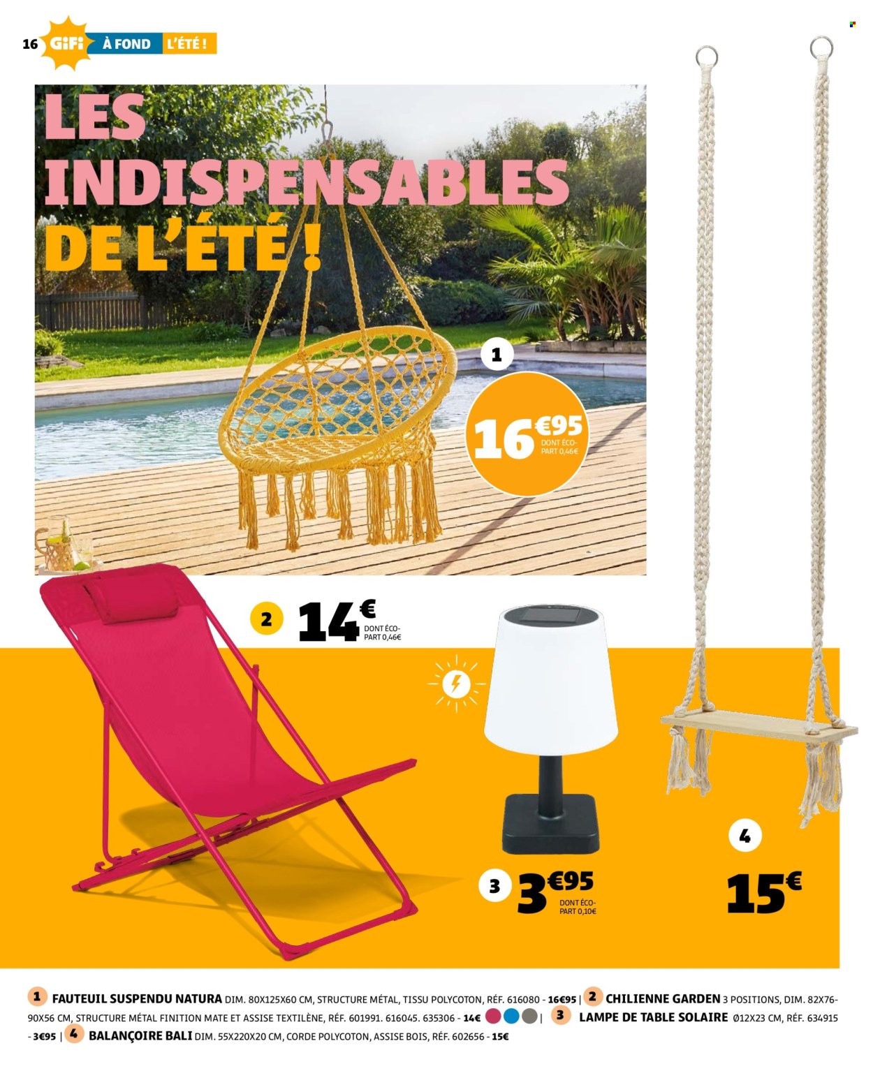 Catalogue GiFi - 09/06/2026 - 17/06/2026. Page 16