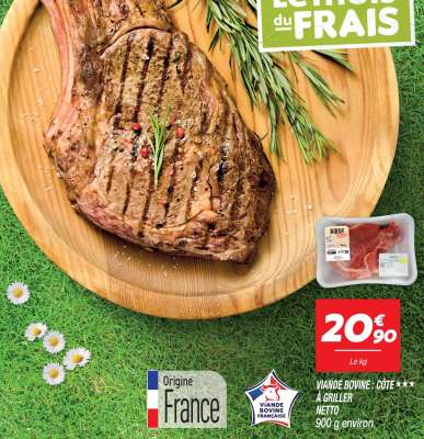 Viande Bovine : Côte