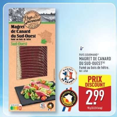 PAYS GOURMAND® MAGRET DE CANARD DU SUD-OUEST