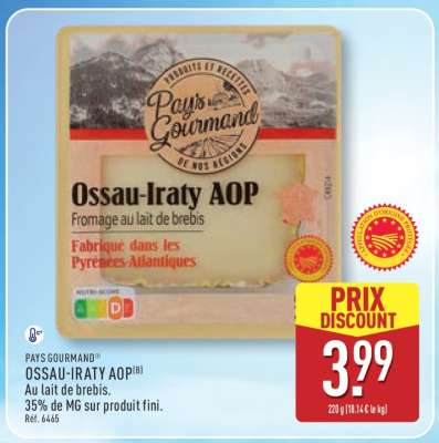 PAYS GOURMAND® OSSAU-IRATY AOP