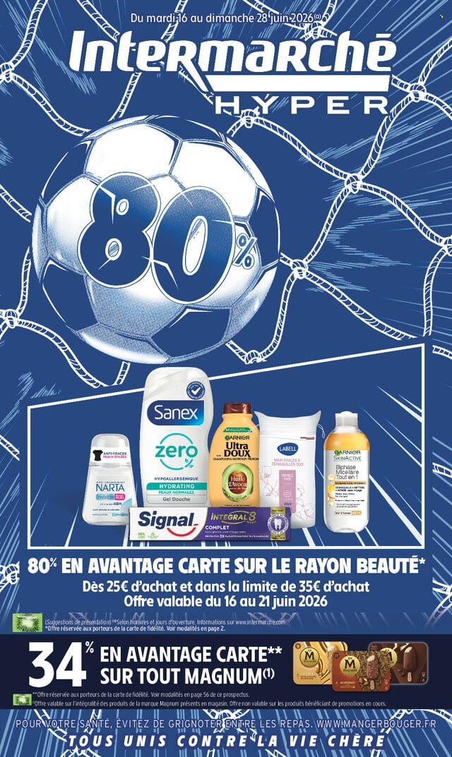 Catalogue Intermarché Hyper - 16/06/2026 - 28/06/2026. Page 1
