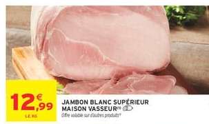 Jambon Blanc Supérieur Maison Vasseur