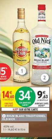 Rhum Blanc Traditionnel 'Old Nick'