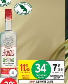 SAINT JAMES Rhum Agricole