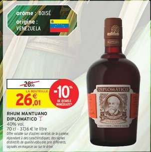 Rhum Mantuano Diplomatico