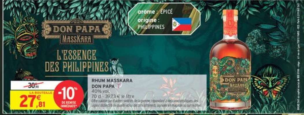 RHUM MASSKARA 'DON PAPA'