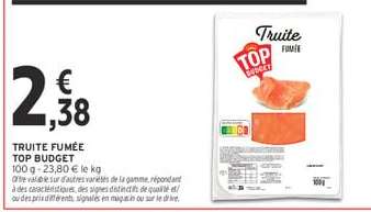 TRUITE FUMÉE