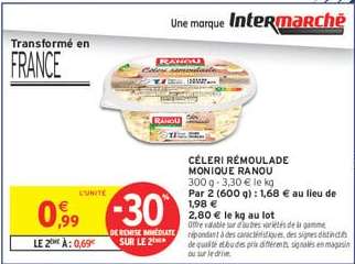 CÉLERI RÉMOULADE MONIQUE RANOU