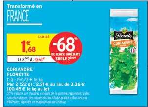 Coriandre Florette