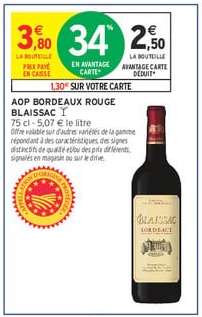 AOP Bordeaux Rouge "Blaissac"
