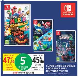 Super Mario 3D World + Bowser's Fury Nintendo Switch