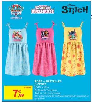Robe à Bretelles Licence