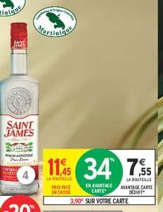SAINT JAMES Rhum Agricole Pur Canne