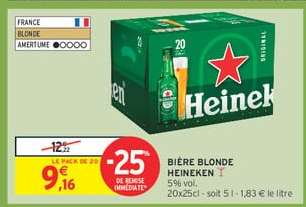 Bière Blonde Heineken*