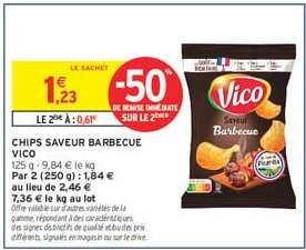 CHIPS SAVEUR BARBECUE "VICO"