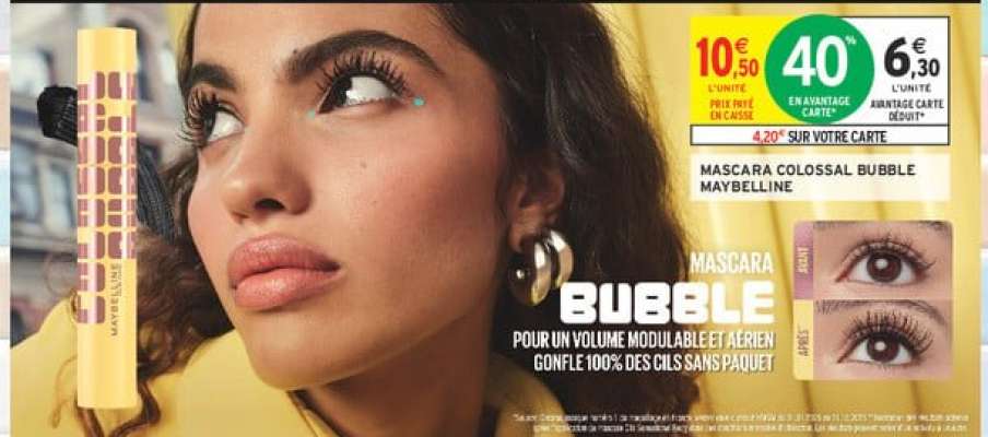 Mascara Colossal Bubble Maybelline