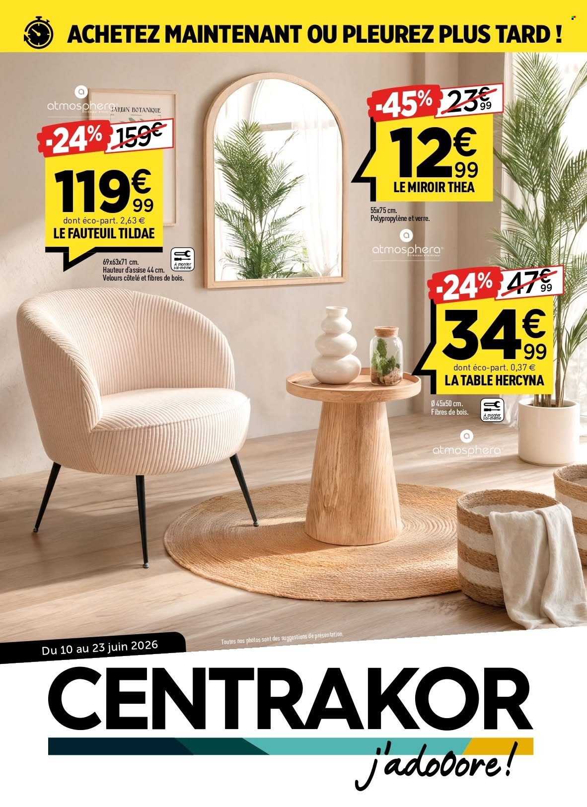 Catalogue Centrakor - 10/06/2026 - 23/06/2026. Page 1