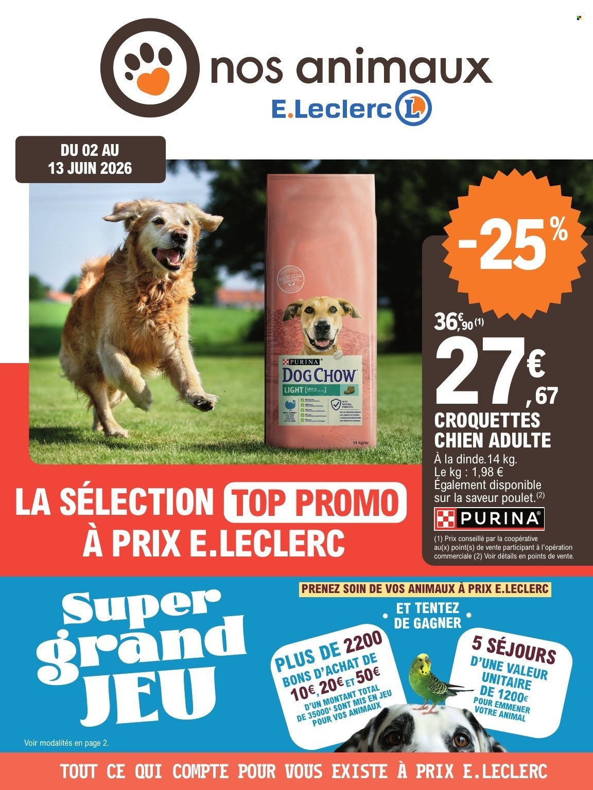 Catalogue E.Leclerc - 02/06/2026 - 13/06/2026. Page 1