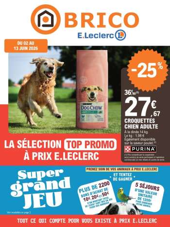 Catalogue E.Leclerc - 02/06/2026 - 13/06/2026.