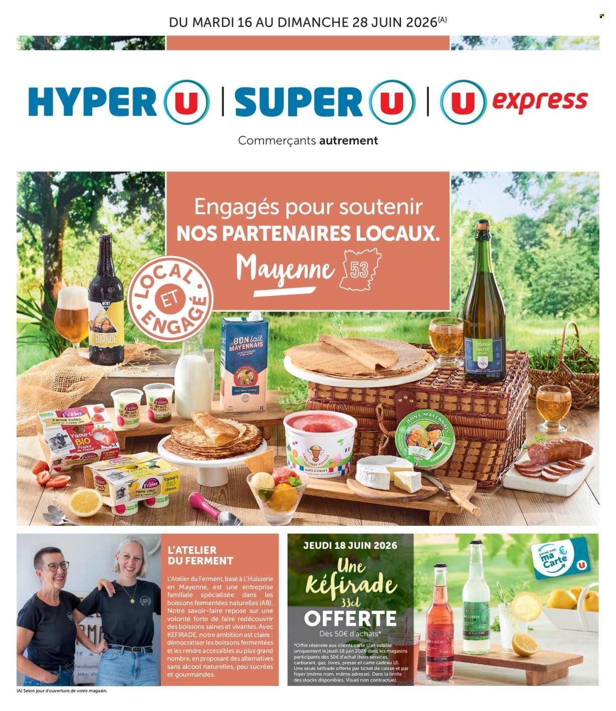Catalogue Magasins U - 16/06/2026 - 28/06/2026. Page 1