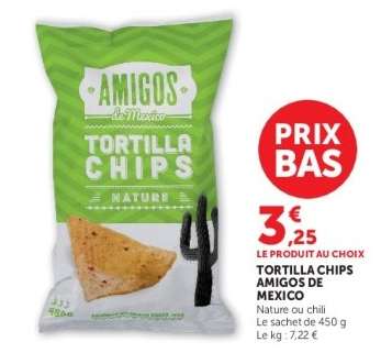 TORTILLA CHIPS AMIGOS DE MEXICO