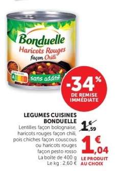 LEGUMES CUISINES BONDUELLE
